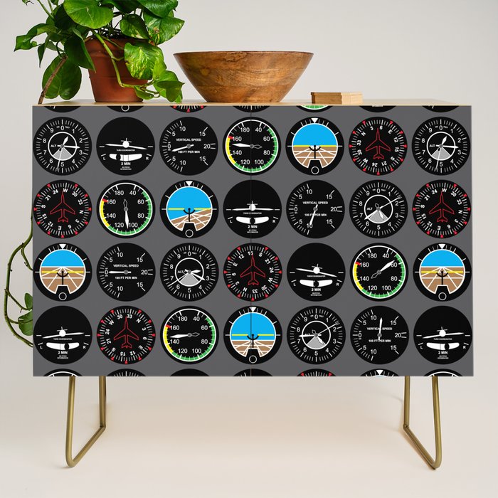 Flight Instruments Credenza Gallery Image 1