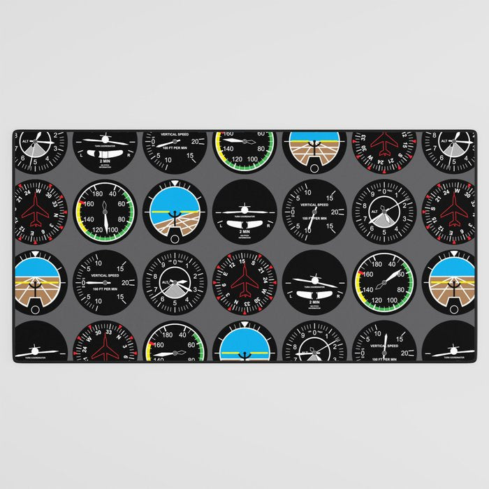 Flight Instruments Desk Mat Gallery Image 3