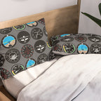 Flight Instruments Pillow Sham Gallery Image 2