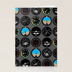 Flight Instruments Stationery Card Gallery Image 2