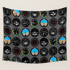 Flight Instruments Wall Tapestry Gallery Image 4