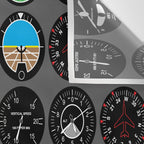 Flight Instruments Wall Tapestry Gallery Image 3
