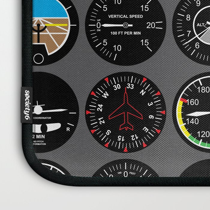 Flight Instruments Laptop Sleeve Gallery Image 3