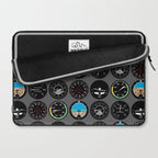 Flight Instruments Laptop Sleeve Gallery Image 2
