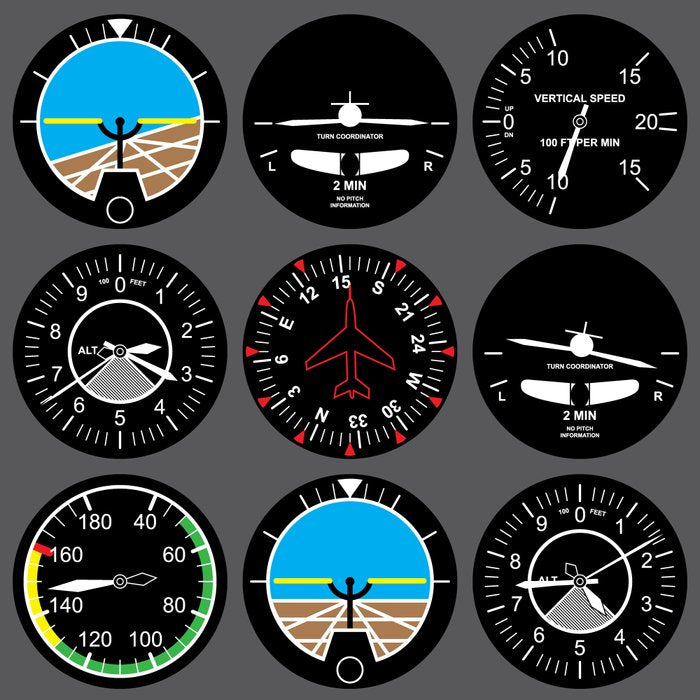Flight Instruments Coffee Mug Gallery Image 2