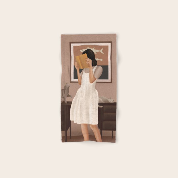 Losing Myself in a Book Bath Towel Gallery Image 1
