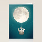 moon bunnies Stationery Card Gallery Image 2