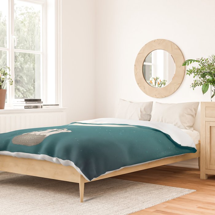 moon bunnies Duvet Cover Gallery Image 2