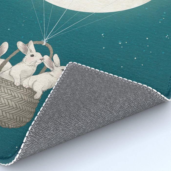 moon bunnies Rug Gallery Image 4