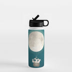 moon bunnies Water Bottle Gallery Image 1