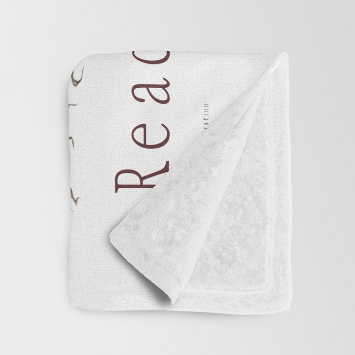 Reading is Fantastic Throw Blanket Gallery Image 3