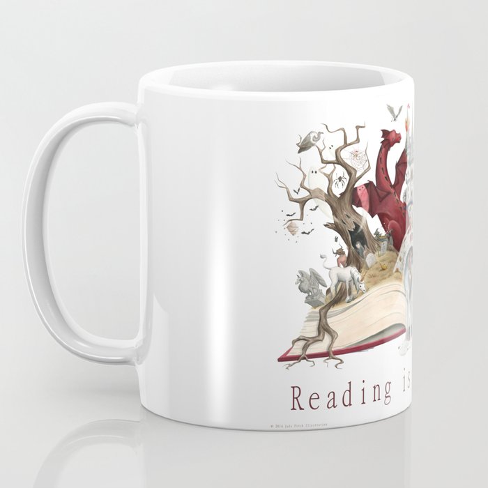 Reading is Fantastic Coffee Mug Gallery Image 3