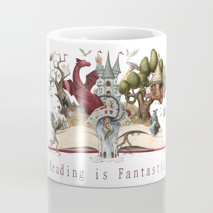 Reading is Fantastic Coffee Mug Gallery Image 4
