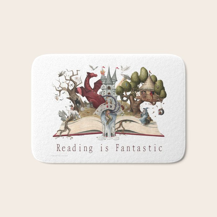 Reading is Fantastic Bath Mat Gallery Image 1