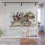 Reading is Fantastic Wall Mural Gallery Image 1