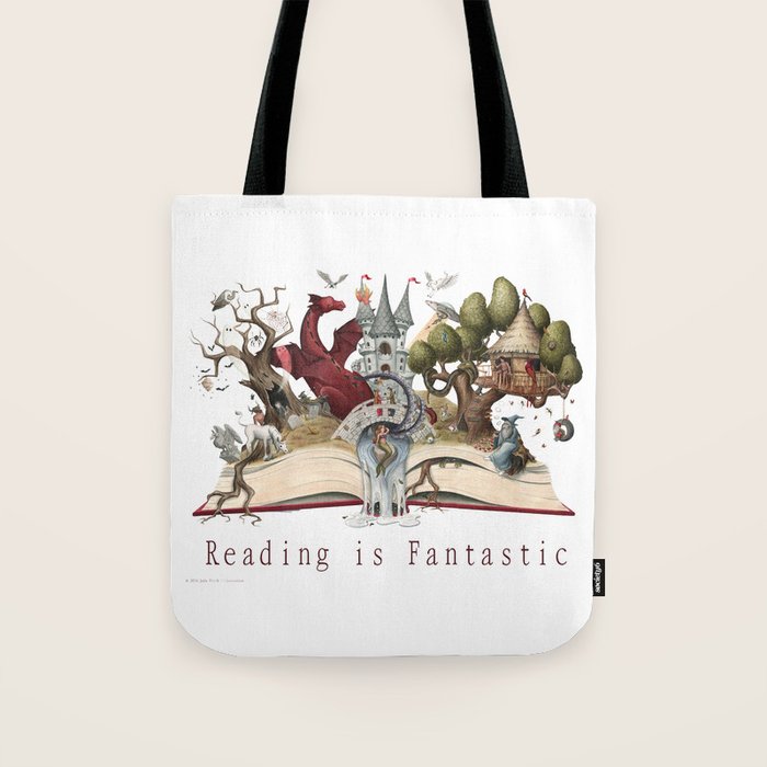 Reading is Fantastic Tote Bag Gallery Image 1