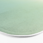 Serenity - blue beach lake michigan summer travel photograph Bath Mat Gallery Image 3