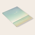 Serenity - blue beach lake michigan summer travel photograph Notebook Gallery Image 2