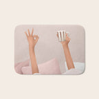 Morning Coffee II Bath Mat Gallery Image 1