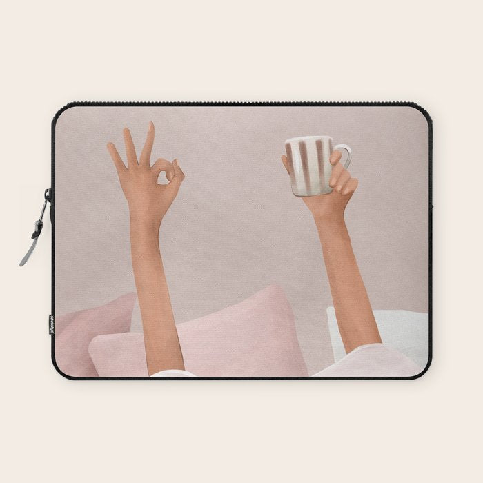 Morning Coffee II Laptop Sleeve Gallery Image 1