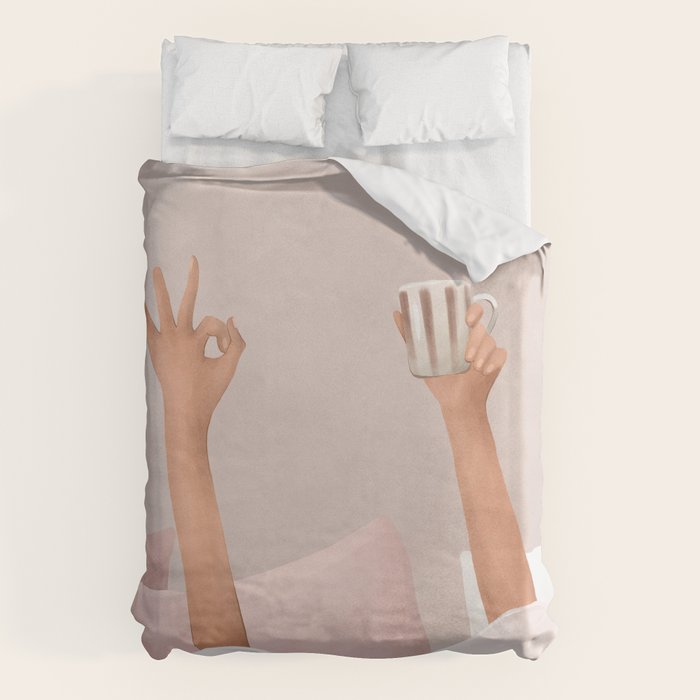 Morning Coffee II Duvet Cover Gallery Image 6