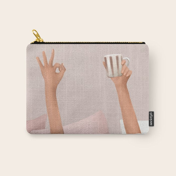 Morning Coffee II Carry All Pouch Gallery Image 1