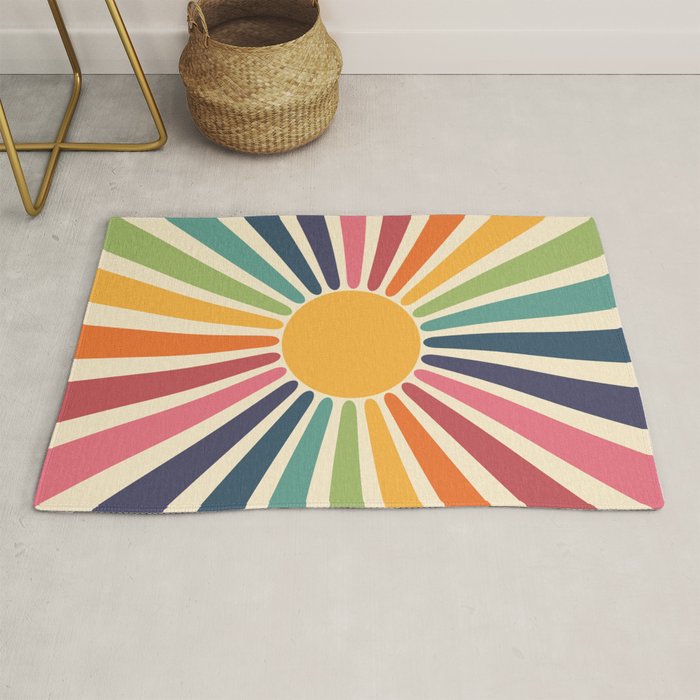 Sunny Rainbow Rug Gallery Image 1