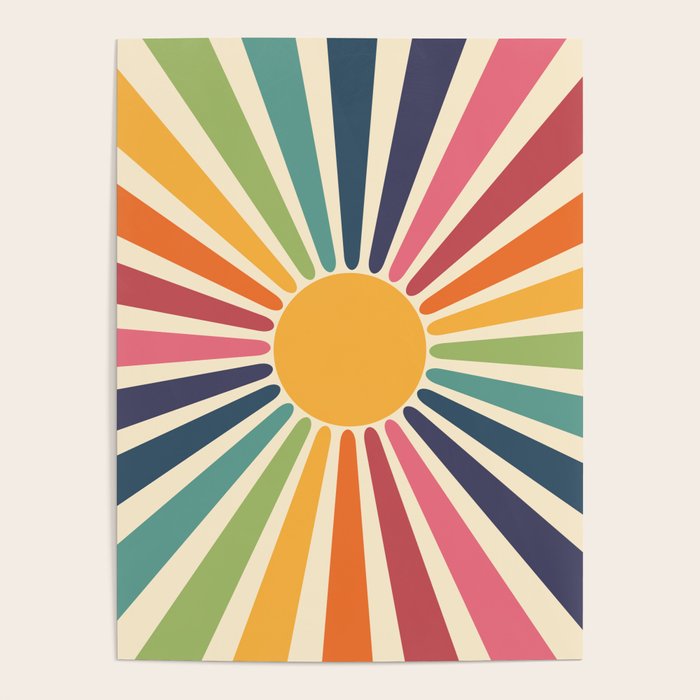 Sunny Rainbow Poster Gallery Image 1