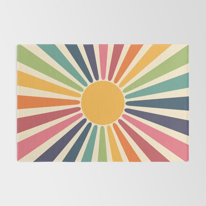 Sunny Rainbow Rug Gallery Image 2