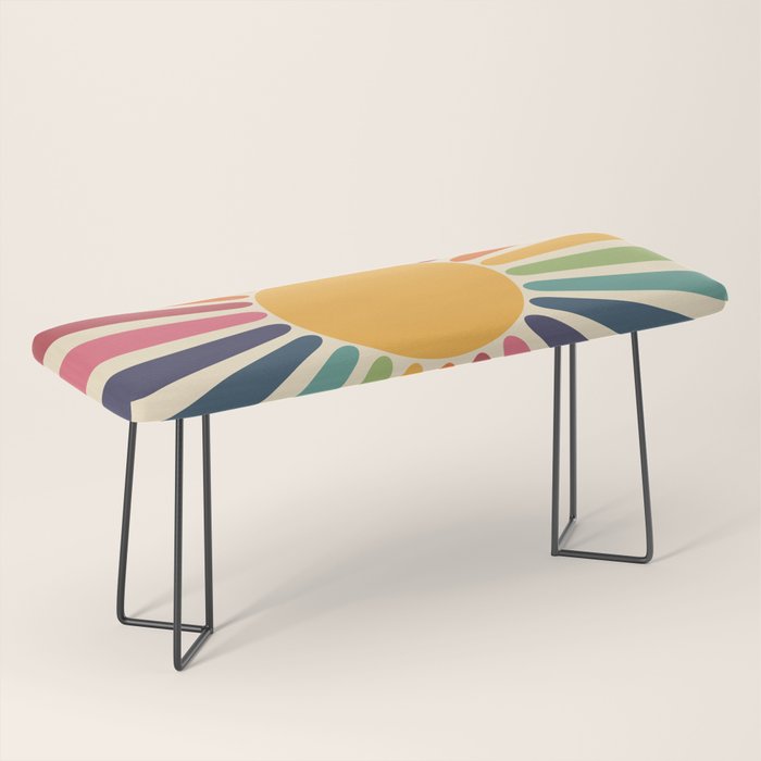 Sunny Rainbow Bench Gallery Image 1