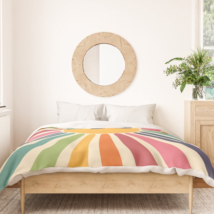 Sunny Rainbow Duvet Cover Gallery Image 3