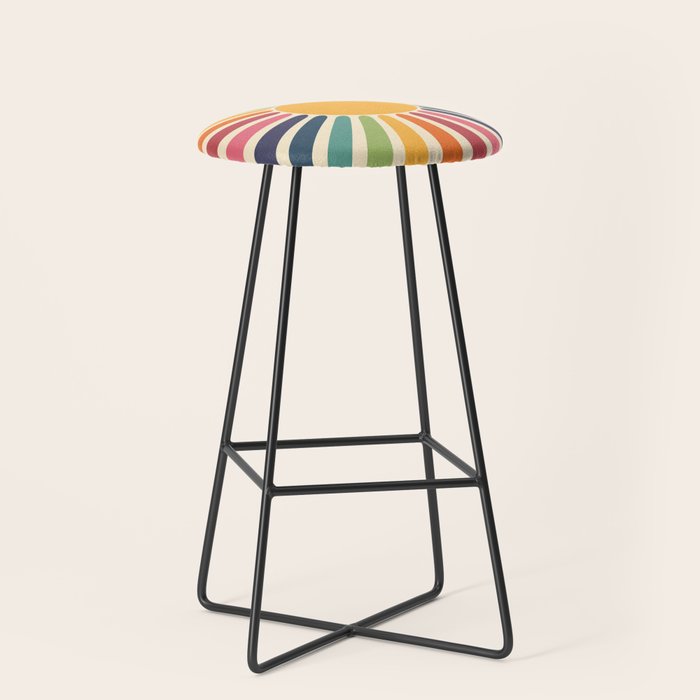 Sunny Rainbow Stool Gallery Image 1