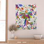 otomi bird Wall Tapestry Gallery Image 2