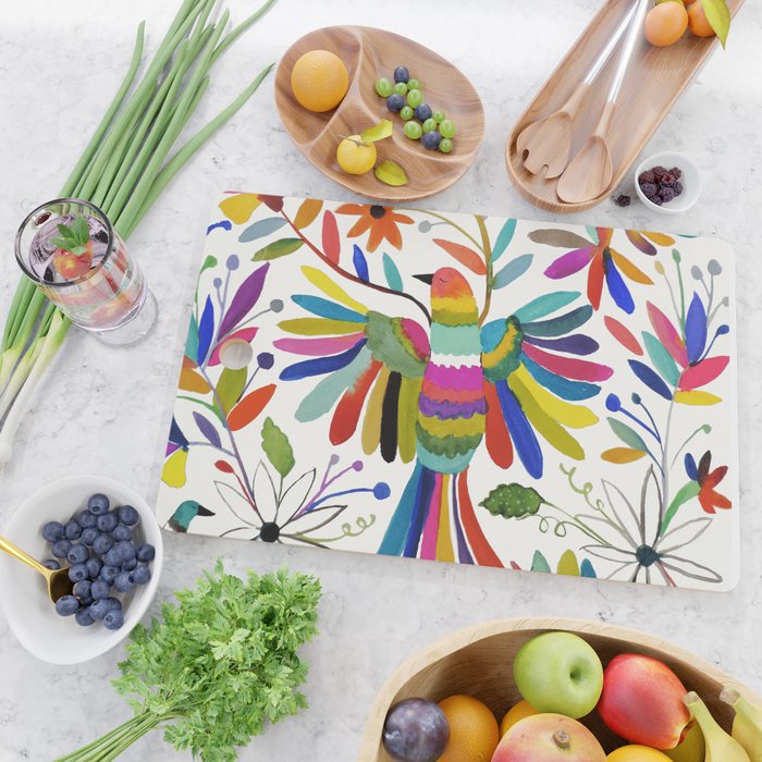 otomi bird Cutting Board Gallery Image 2