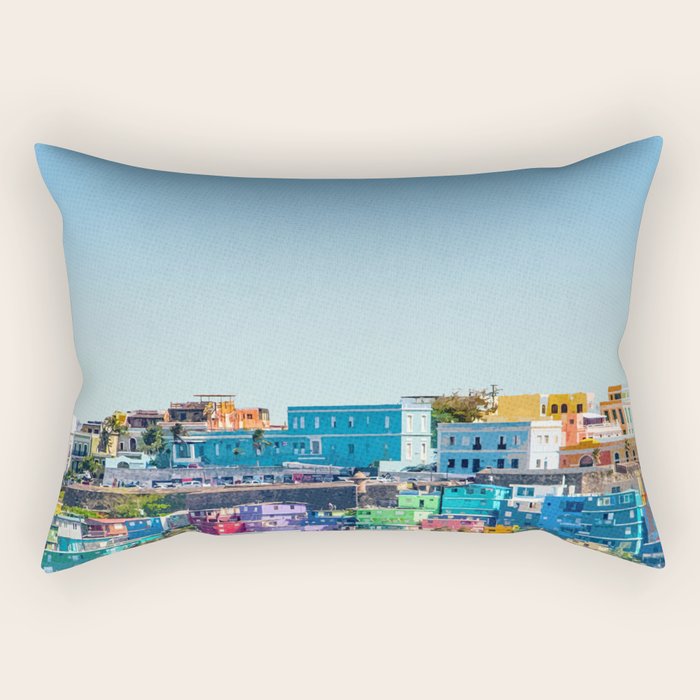 Visit Puerto Rico Rectangular Pillow Gallery Image 2