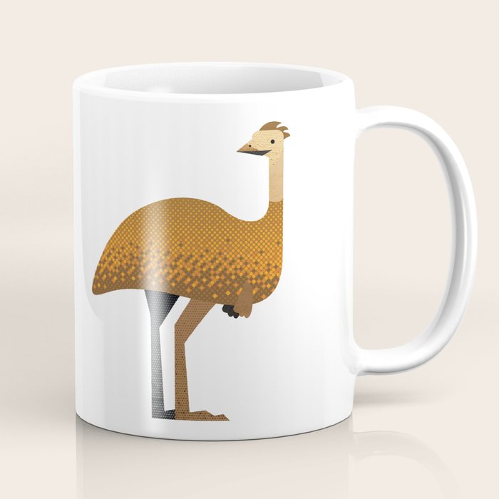 Whimsy Emu Coffee Mug Gallery Image 1