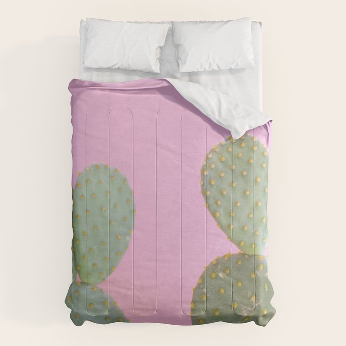 Pink Cacti Comforter Gallery Image 6