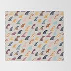 Single fin Throw Blanket Gallery Image 2