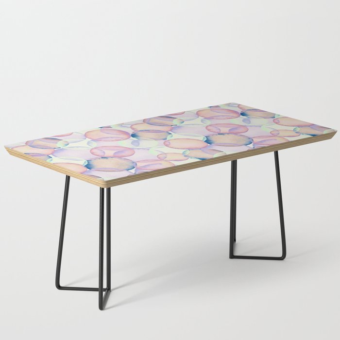 Watercolor circles overlay Coffee Table Gallery Image 1