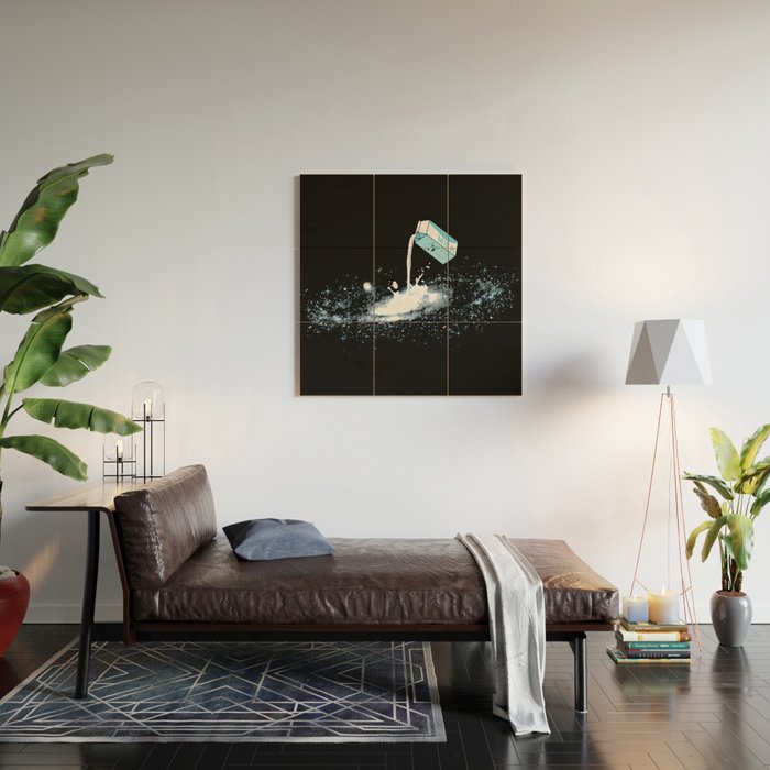 The Milky Way Wood Wall Art Gallery Image 2