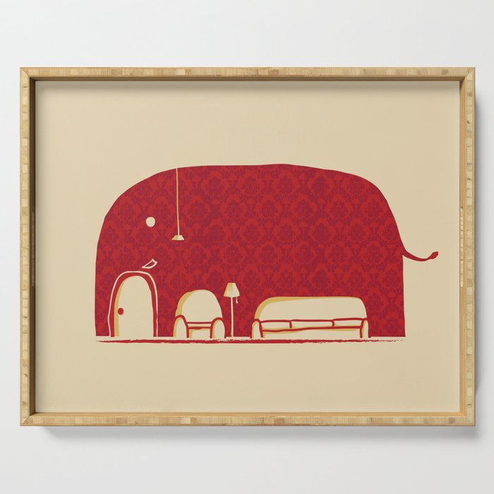 Elephanticus Roomious Serving Tray Gallery Image 1