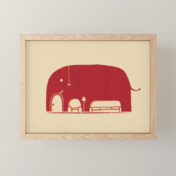 Elephanticus Roomious Mini Art Print Gallery Image 1