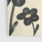 Minimalist Black Flowers Poster Gallery Image 3