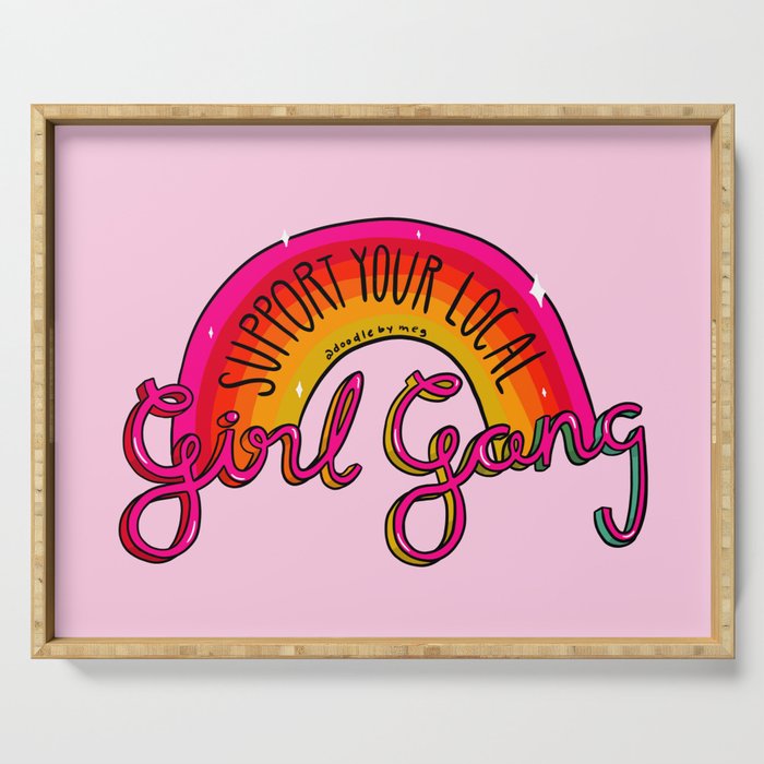 Local Girl Gang Serving Tray Gallery Image 1