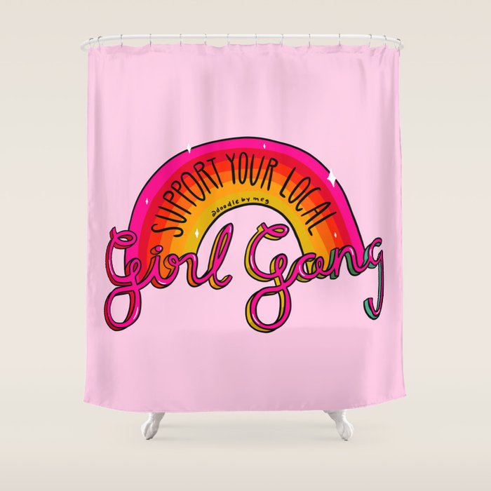 Local Girl Gang Shower Curtain Gallery Image 1