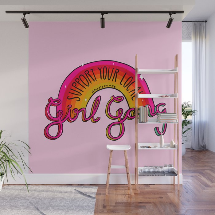 Local Girl Gang Wall Mural Gallery Image 1