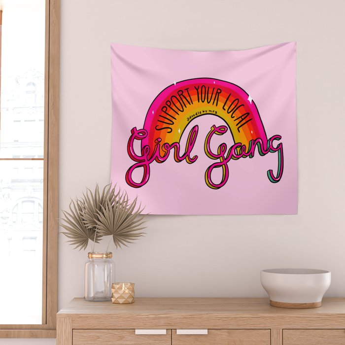 Local Girl Gang Wall Tapestry Gallery Image 2