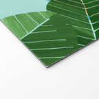 Shangri La Sunset Exotic Landscape Illustration Welcome Mat Gallery Image 2