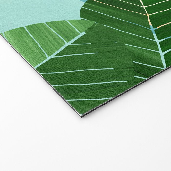 Shangri La Sunset Exotic Landscape Illustration Welcome Mat Gallery Image 2