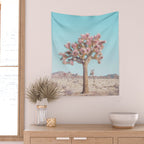 Desert Dream - Joshua Tree Landscape Photography Wall Tapestry Gallery Image 2